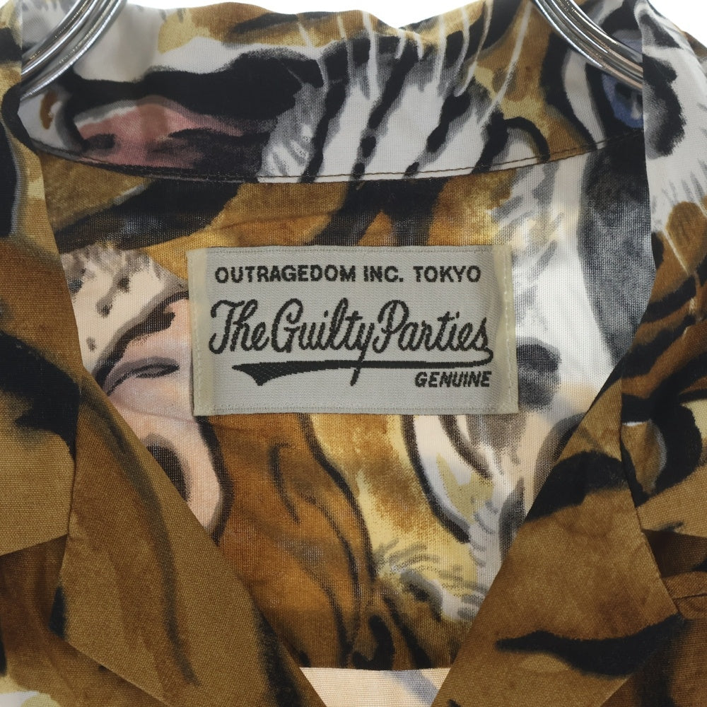 WACKO MARIA(ワコマリア) 20SS TIM LEHI HAWAIIAN SHIRTS ティムリーハイ ハワイアン 半袖シャツ ベージュ