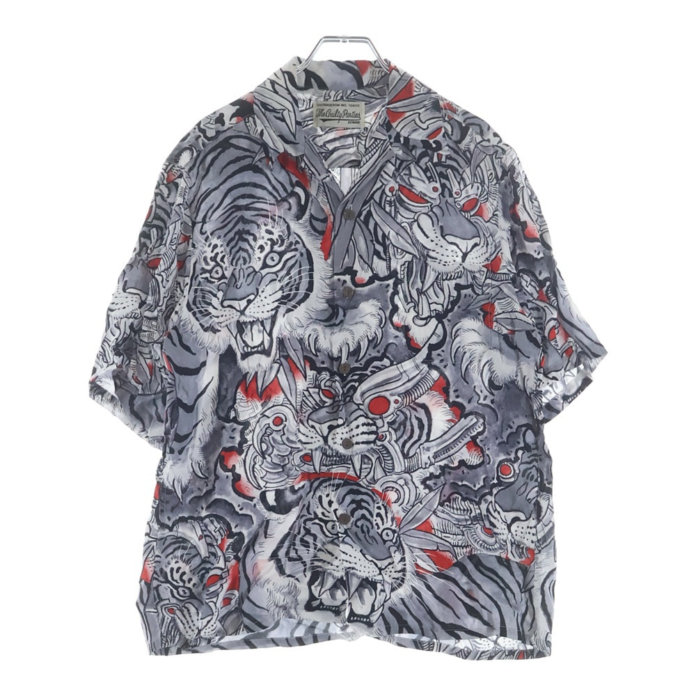 WACKO MARIA(ワコマリア) TIM LEHI HAWAIIAN SHIRTS ティムリーハイ ハワイアン 半袖シャツ グレー