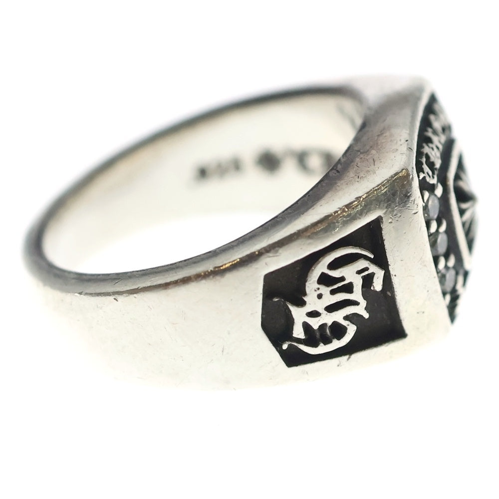 CHROME HEARTS(クロムハーツ) SM CHAMPION スモールチャンピオンリング PAVEダイヤ シルバー