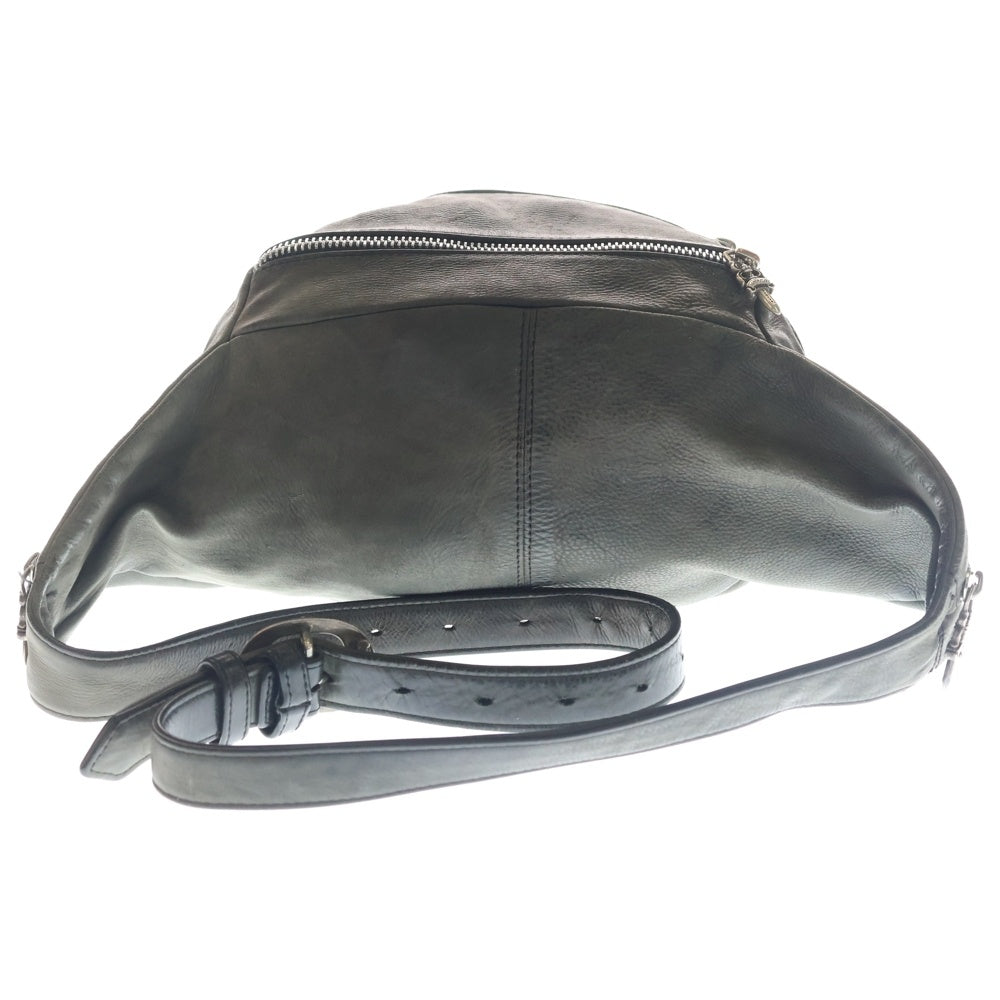 CHROME HEARTS(クロムハーツ) #1 SNAT PACK スナットパック ダガージップ ガンスリンガーベルト レザーウエストバッグ ブラック BCA378