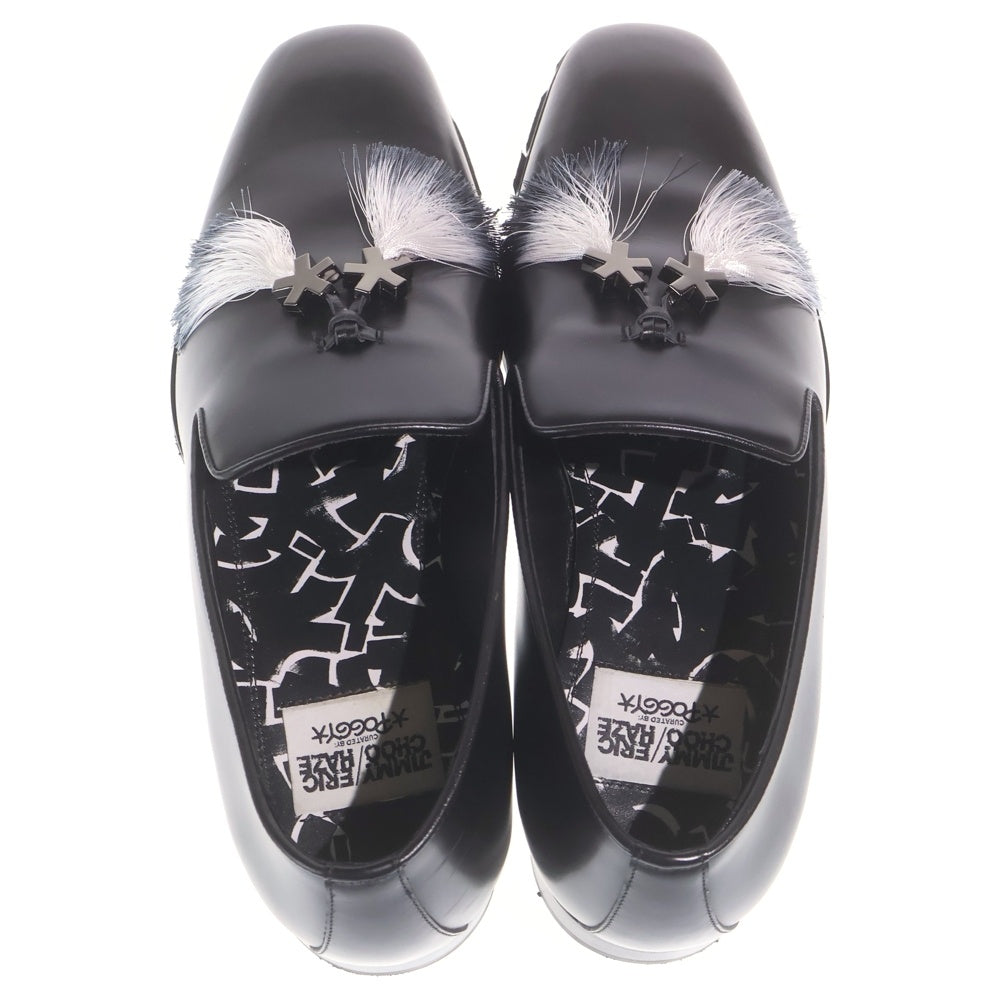 JIMMY CHOO(ジミーチュウ) ERIC HAZE POGGY エリック ヘイズ タッセルローファー ブラック