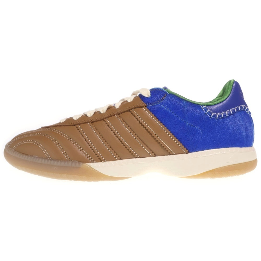 adidas(アディダス) ×Wales Bonner Samba Pony Nappa サンバ ローカットスニーカー シューズ ブラウン/グリーン IF6704