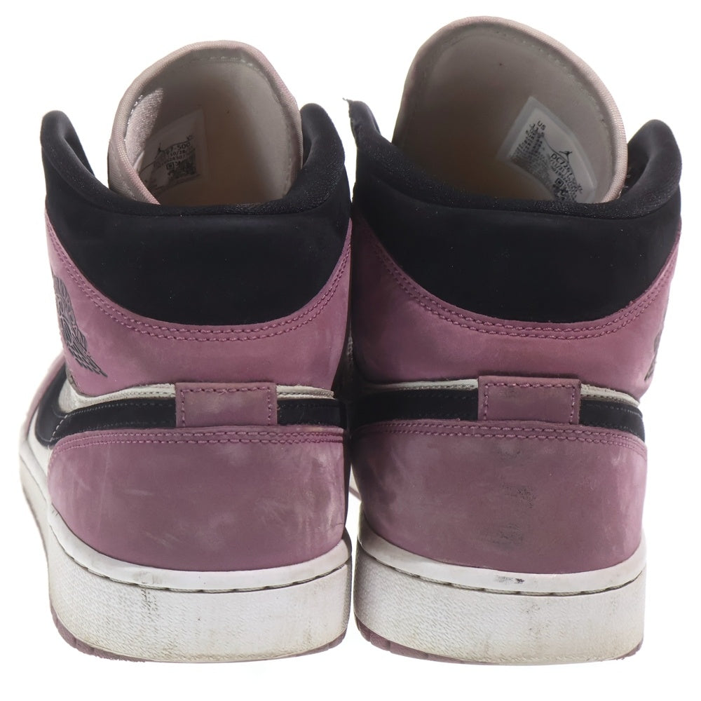 NIKE(ナイキ) Women's Air Jordan 1 Mid Berry Pink ウィメンズ エアジョーダン1 ミッド ハイカットスニーカー シューズ パープル US11.5/28.5cm DC7267-500 レディース