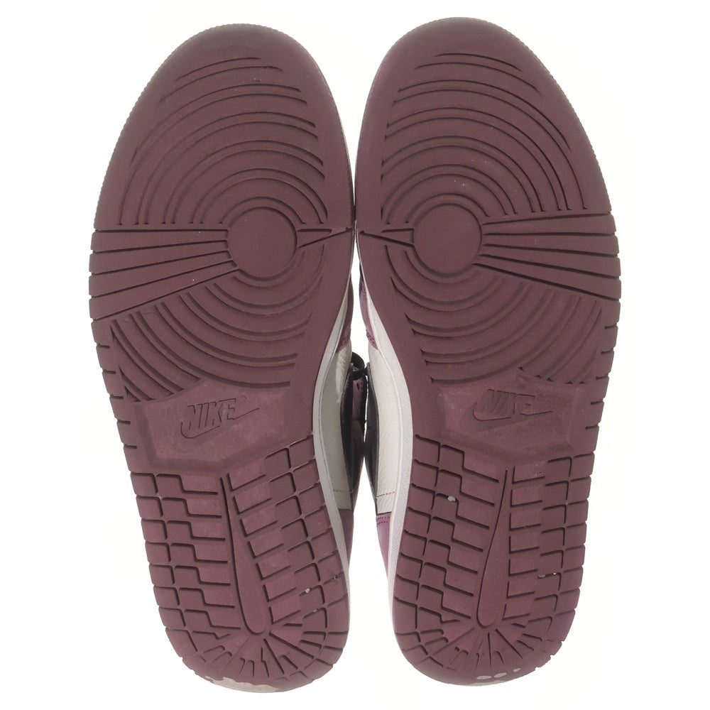 NIKE(ナイキ) Women's Air Jordan 1 Mid Berry Pink ウィメンズ エアジョーダン1 ミッド ハイカットスニーカー シューズ パープル US11.5/28.5cm DC7267-500 レディース