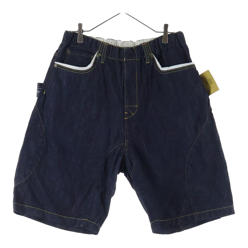 UNDERCOVER(アンダーカバー) 26SS BUT BEAUTIFUL 復刻BUT リジットデニムショートパンツ バギーショーツ インディゴ UC1F4512-3