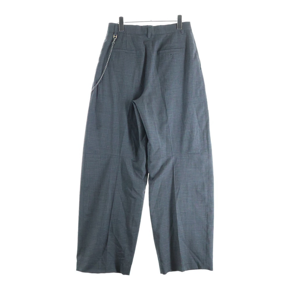 ALEXANDER WANG(アレキサンダーワン) タックチェックパンツ レディース グレー 1WC3254871
