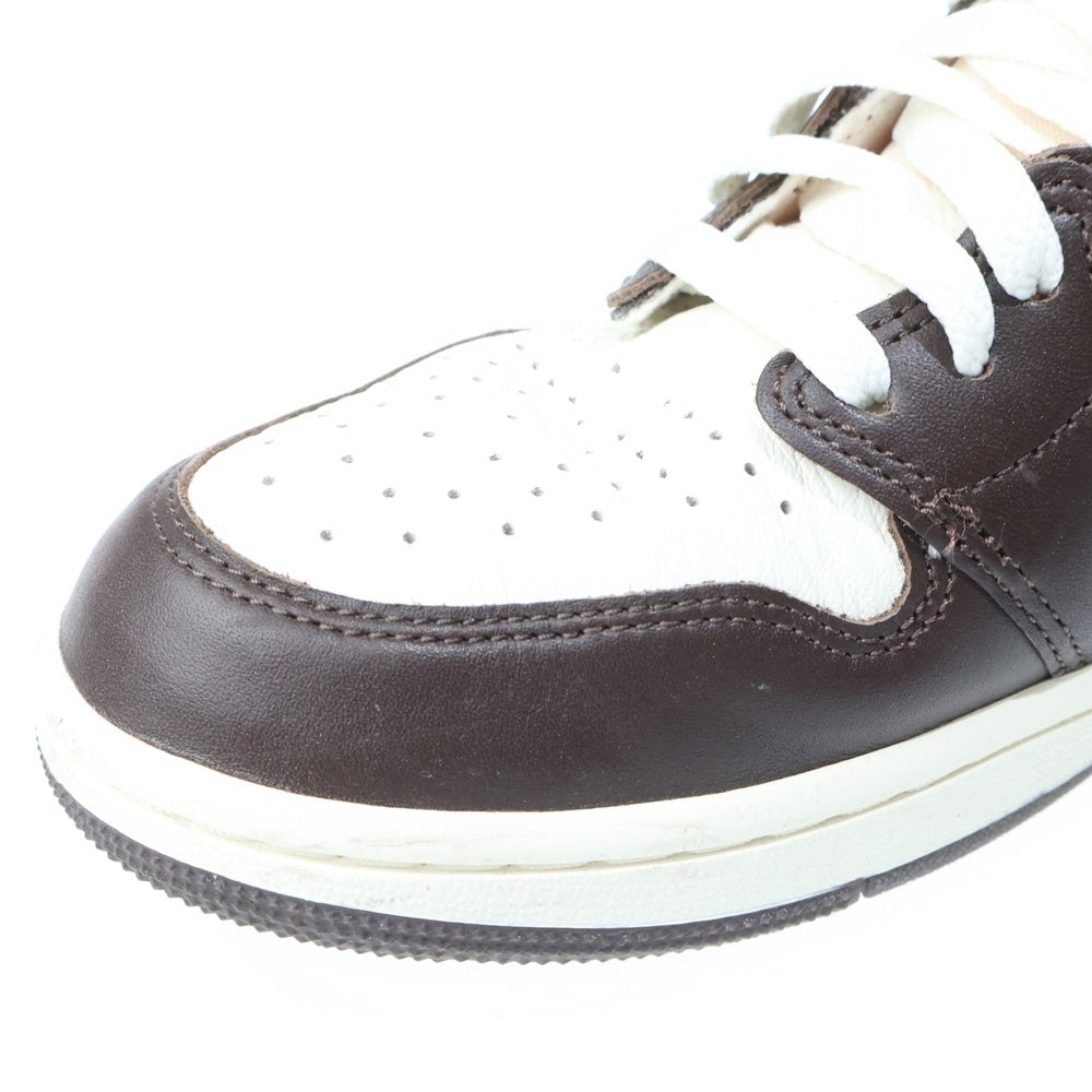 NIKE(ナイキ) WMNS BAROQUE BROWN レザーハイカット スニーカー ブラウン/ホワイト US11/28cm FD2596-200