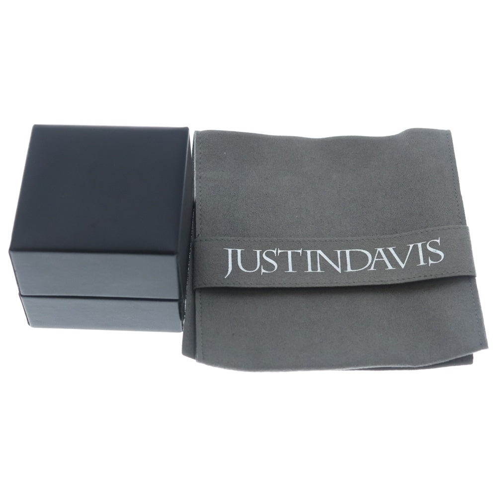 Justin Davis(ジャスティンデイヴィス) BEAUTY & MADNESS ビューティー&マッドネス リング 11号 シルバー/ブラック