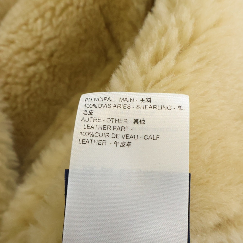 LOUIS VUITTON(ルイヴィトン) 24SS シアリングボンバルディア ジャケット ムートンジャケット カーキ RM241