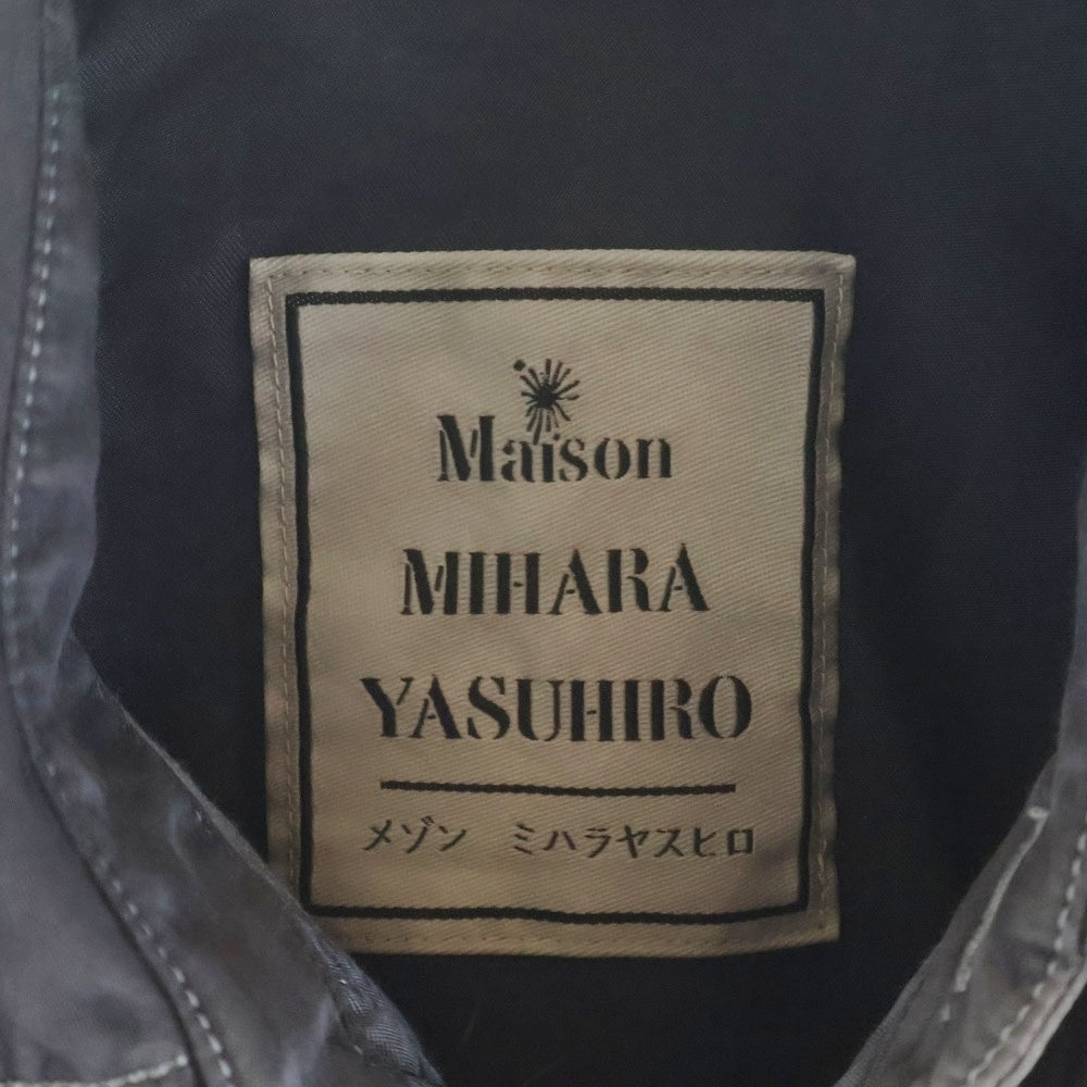MAISON MIHARAYASUHIRO(メゾンミハラヤスヒロ) CACHECOEUR SHIRTS カシュクール 長袖シャツ グレー B12SH031