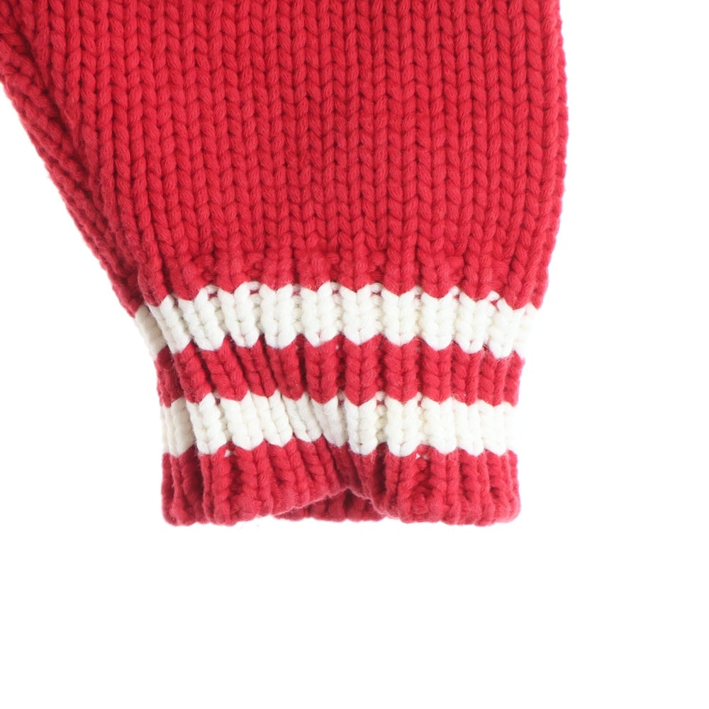 amok(アモク) Tiger Knit タイガーニット レッド 241031