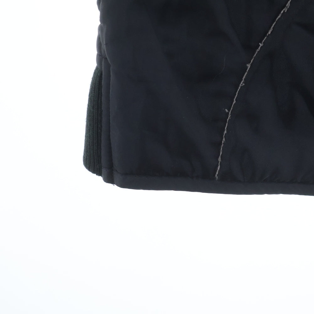 SUPREME(シュプリーム) 19AW Spider Web Quilted Work Jacket スパイダーウェブキルテッドワークジャケット キルティングナイロン中綿ボンバージャケット ブルゾン ブラック