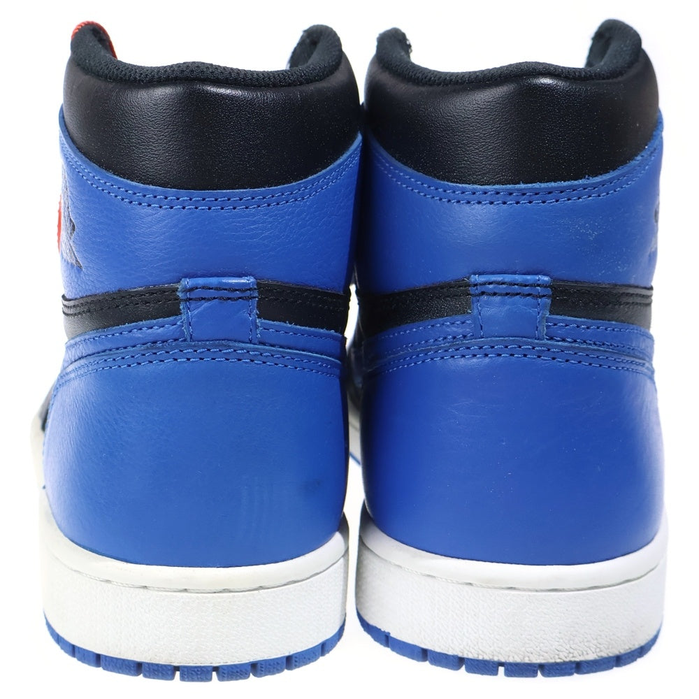NIKE(ナイキ) AIR JORDAN1 RETRO HIGH OG エアジョーダン1 ロイヤル 2017 ハイカットスニーカー ブルー US10/28cm 555088-007
