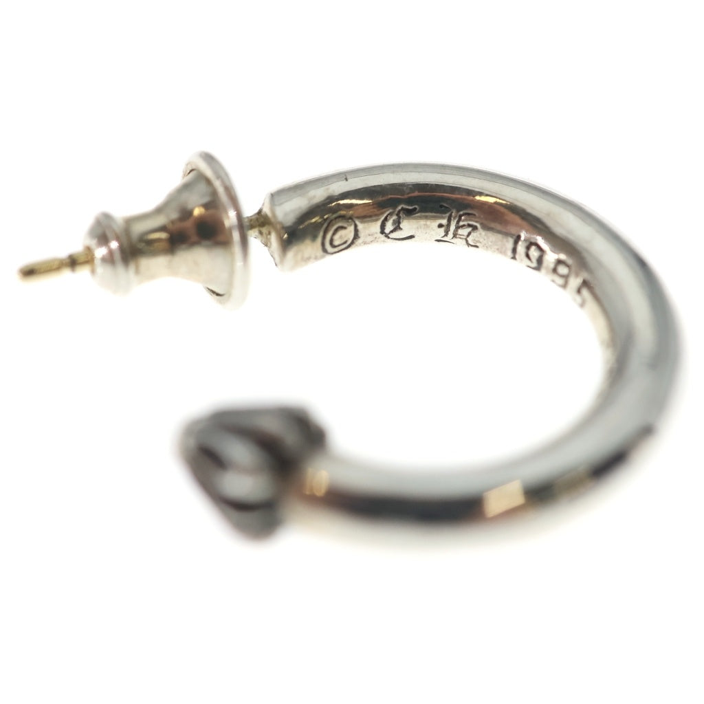 CHROME HEARTS(クロムハーツ) HOOP PLAIN プレーン フープピアス シルバー BCA101
