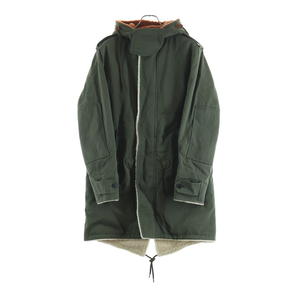 VALENTINO(ヴァレンティノ) 18AW スターズ バックプリントモッズコート ロングコート カーキ NV0CK0834L6