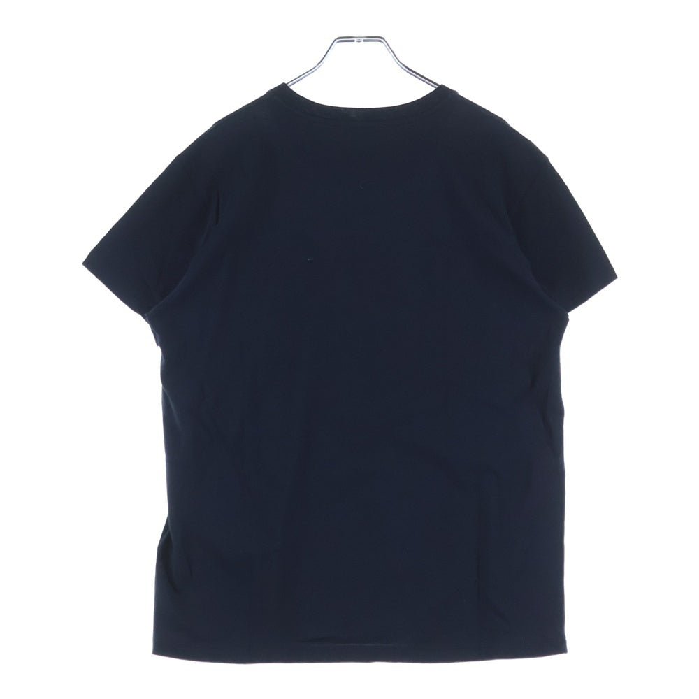 VALENTINO(ヴァレンティノ) スタッズハートグラフィック半袖Tシャツ カットソー ネイビー QV3MG13H3LE