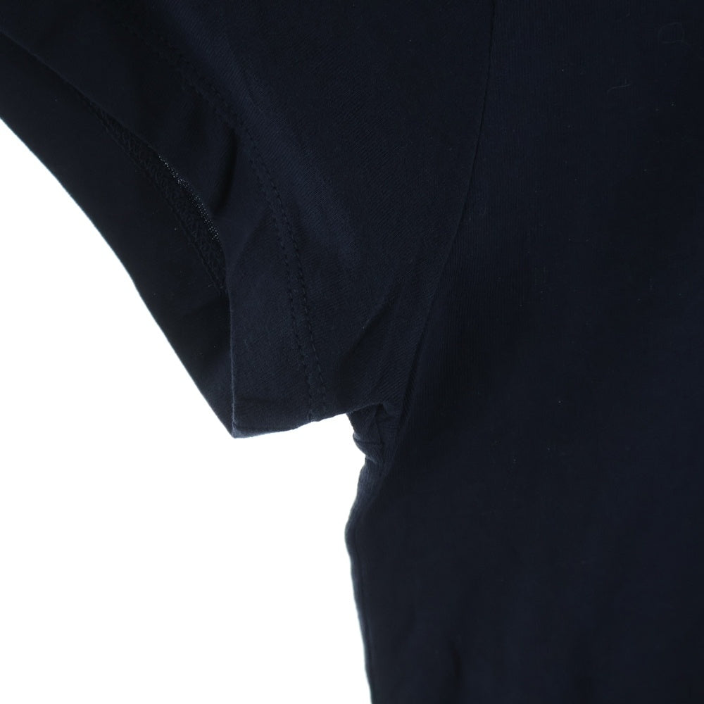 VALENTINO(ヴァレンティノ) スタッズハートグラフィック半袖Tシャツ カットソー ネイビー QV3MG13H3LE