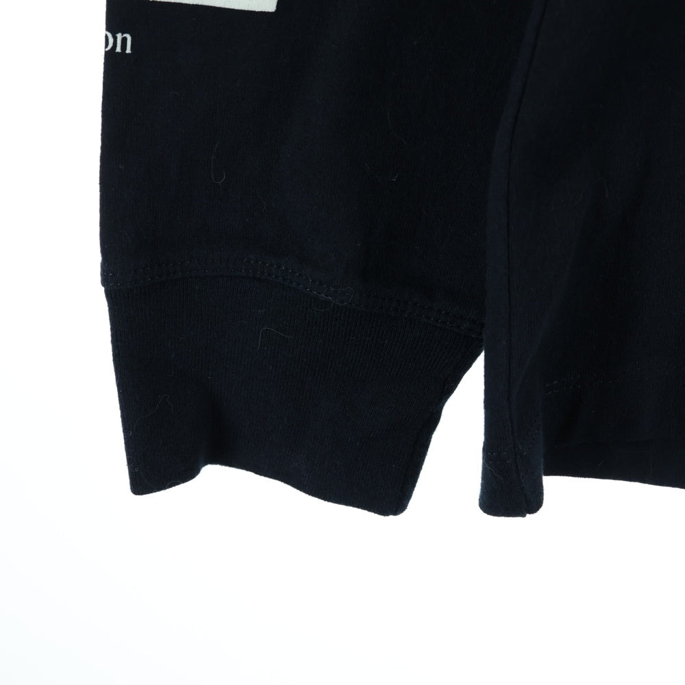 OFF-WHITE(オフホワイト) 19SS バックアロープリント長袖カットソー クルーネックロングスリーブTシャツ ブラック OMAB001S19185006