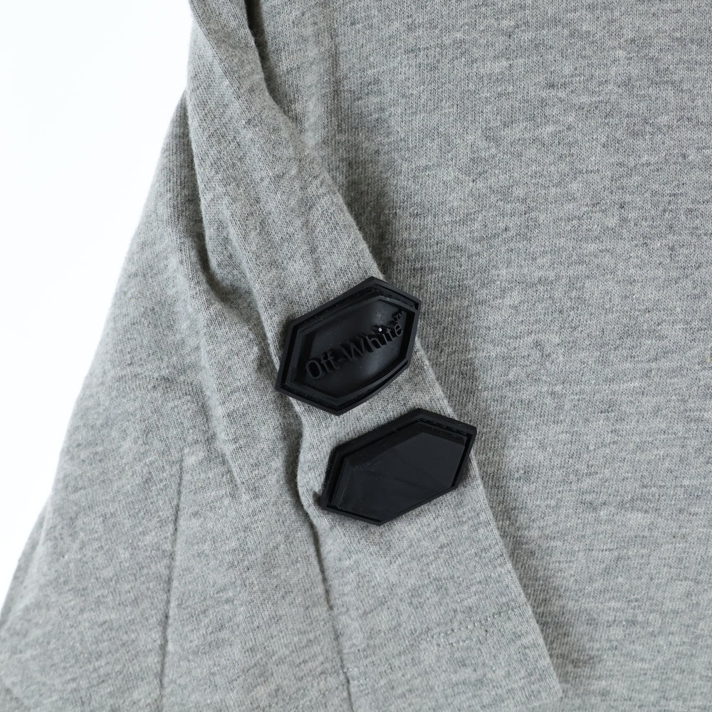 OFF-WHITE(オフホワイト) クロスアローロゴ グラフィック半袖Tシャツ カットソー グレー OMAA027E19185004