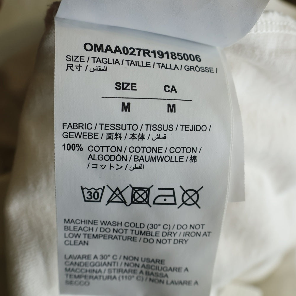 OFF-WHITE(オフホワイト) DONDI BUS SLIM TEE ドンディ バス スリム 半袖Tシャツ カットソー ホワイト OMAA027R19185006