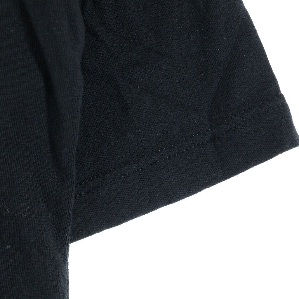 SAINT LAURENT PARIS(サンローランパリ) 19SS ロゴプリント半袖Tシャツ カットソー ブラック 480406