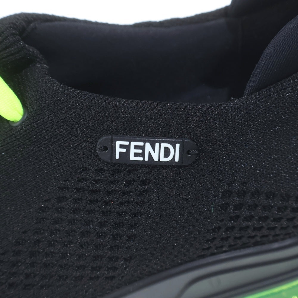 FENDI(フェンディ) FLOW フロー ローカットシューズ スニーカー ブラック/イエロー