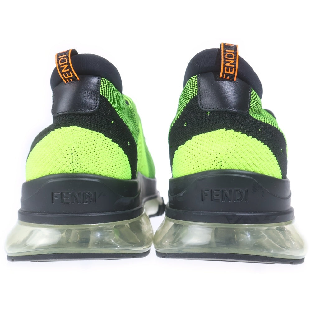 FENDI(フェンディ) レースアップスニーカー シューズ ローカットシューズ イエロー