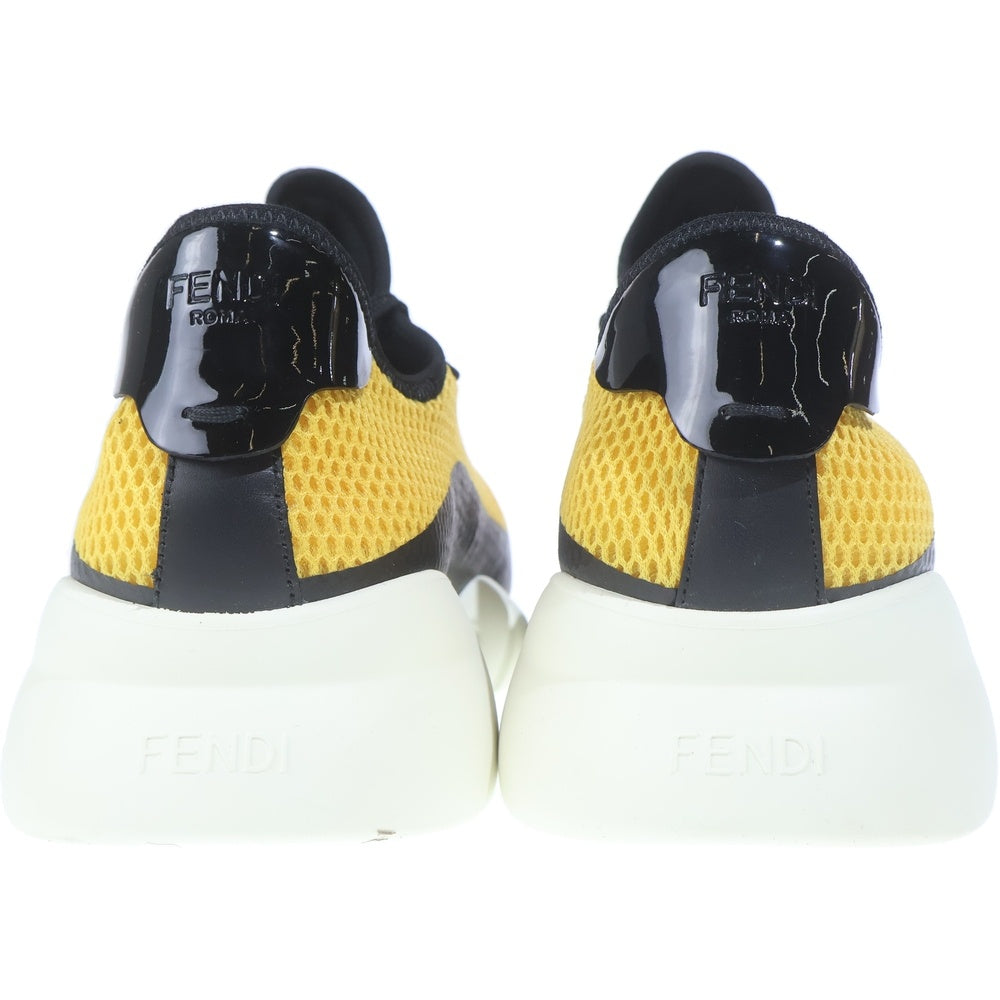 FENDI(フェンディ) メッシュ ローカットシューズ スニーカー ブラック/イエロー