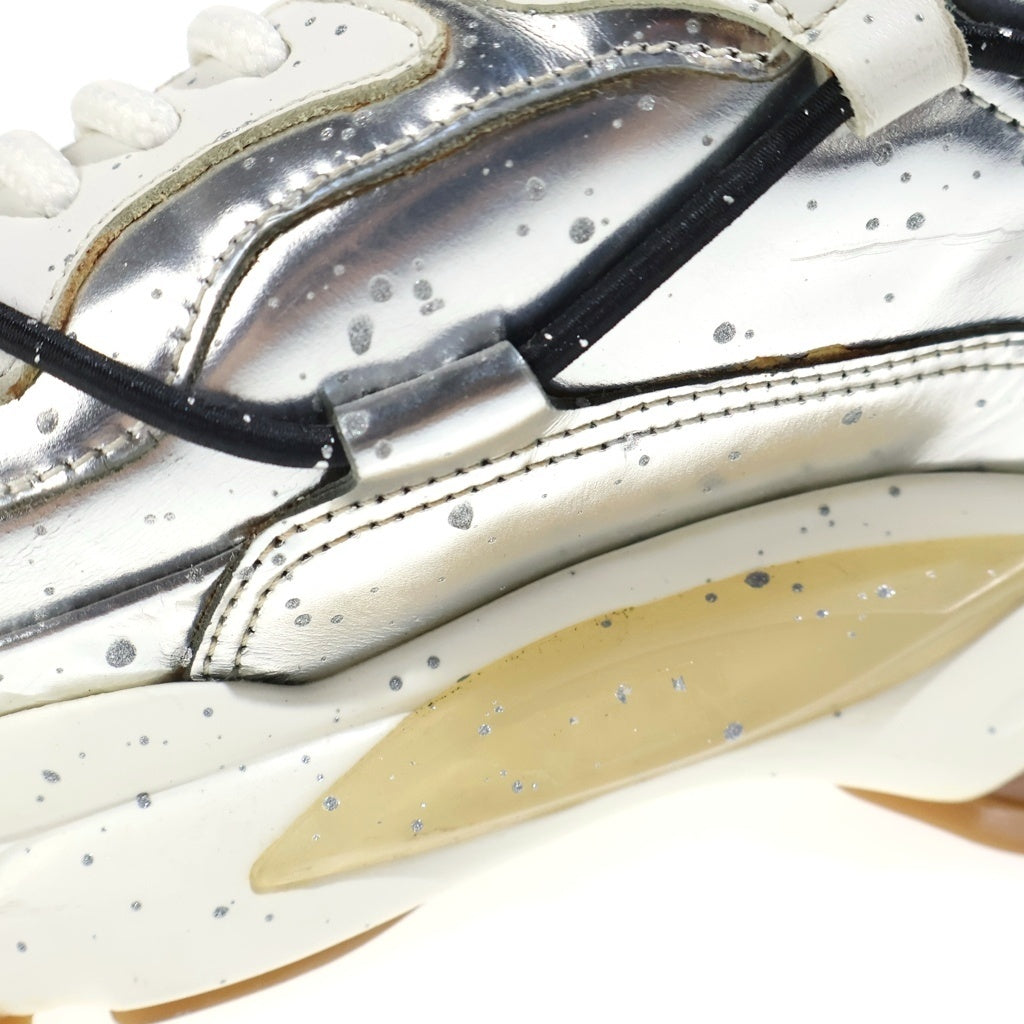 VALENTINO(ヴァレンティノ) BOUNCE PAINT SPLATTER SNEAKER バウンス ペイントスプラッター ローカットスニーカー ホワイト/シルバー