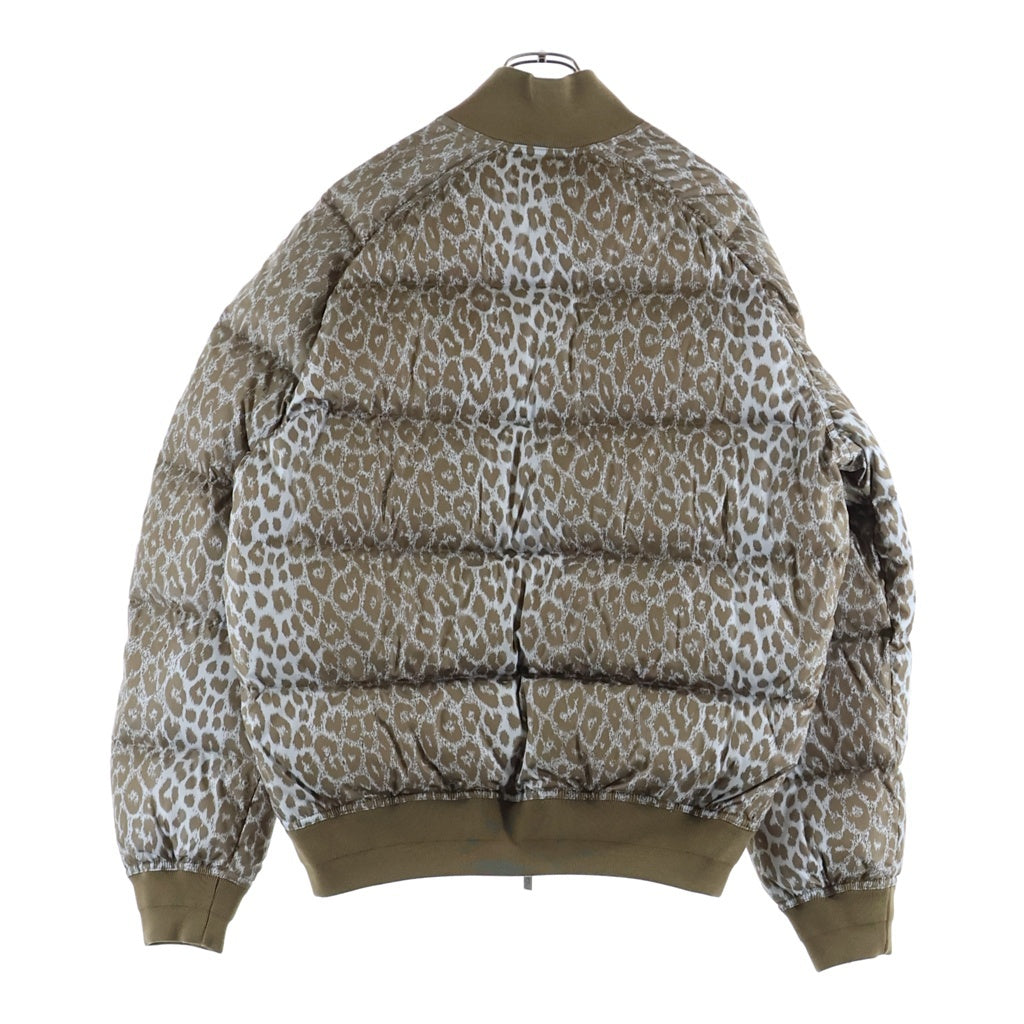 DIOR(ディオール) 21AW Leopard Down Jacket レオパード柄ダウンジャケット ブラウン 213C411A5492