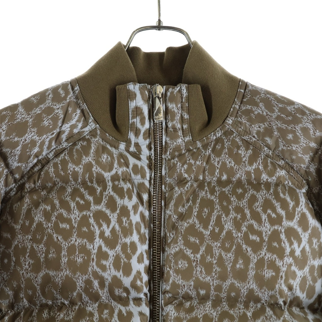 DIOR(ディオール) 21AW Leopard Down Jacket レオパード柄ダウンジャケット ブラウン 213C411A5492