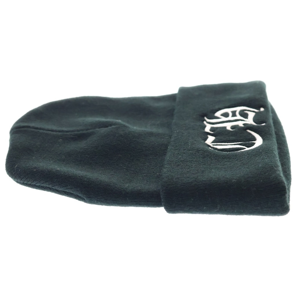 CHROME HEARTS(クロムハーツ) WOOL WATCH CAP CHロゴ刺繍 ビーニー ニット帽 帽子 ブラック
