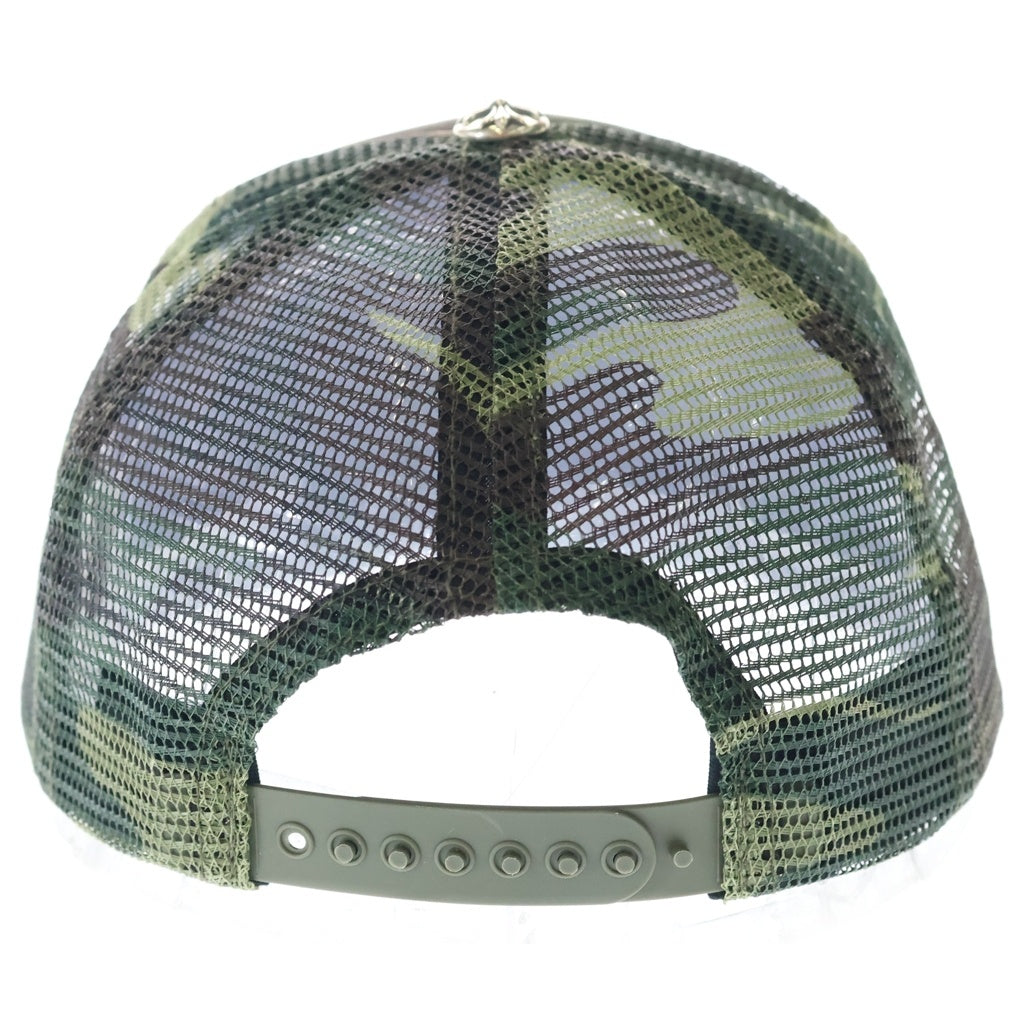 CHROME HEARTS(クロムハーツ) TRUCKER CAP トラッカーキャップ CHパッチクロスボール付メッシュ帽子 カモ
