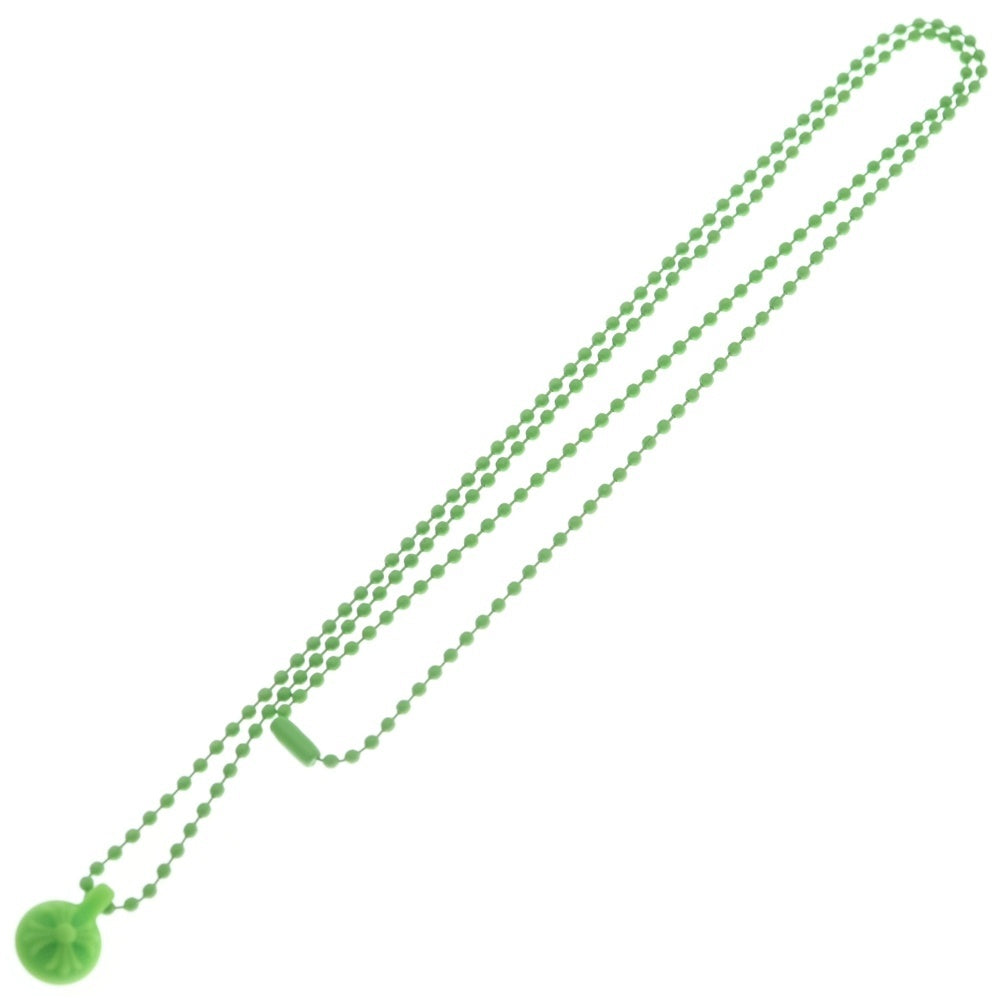CHROME HEARTS(クロムハーツ) RUBBER No2 CROSS BALL ラバーネックレス ペンダントトップ グリーン