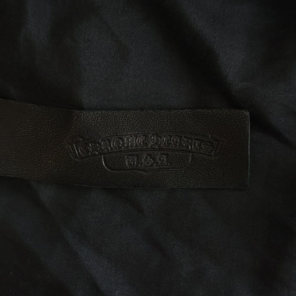 CHROME HEARTS(クロムハーツ) DAGGER ZIP HOODED JACKET ダガージップ フーデッド ジャケット ブラック