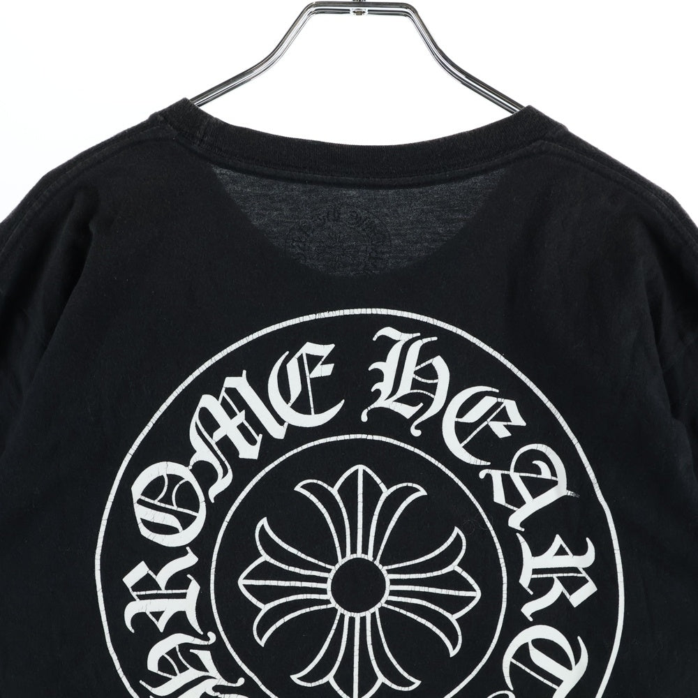 CHROME HEARTS(クロムハーツ) CH T-SHRT 1 バックホースシュープリントTシャツ ブラック