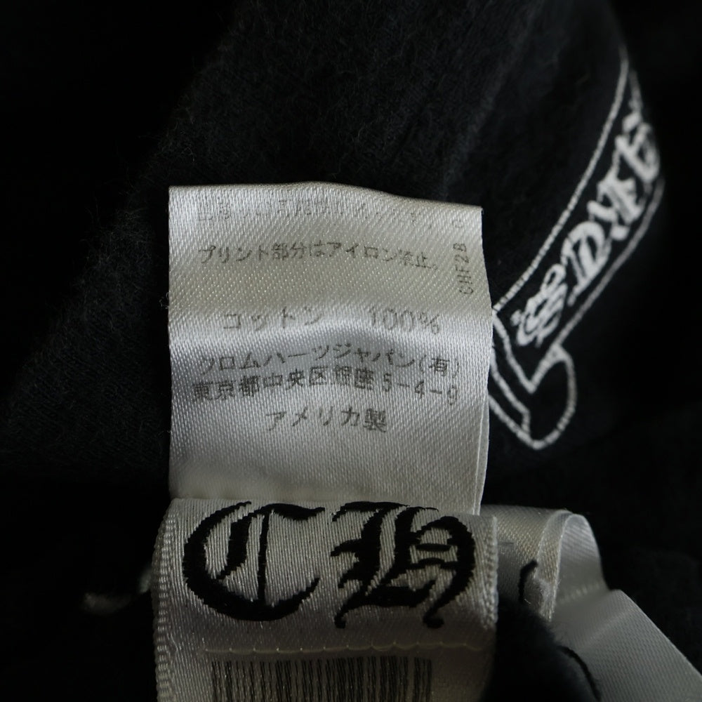 CHROME HEARTS(クロムハーツ) CH T-SHRT 1 バックホースシュープリントTシャツ ブラック