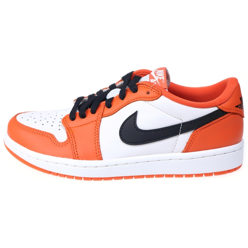 NIKE(ナイキ) AIR JORDAN 1 LOW OG STARFISH エアジョーダン1 スターフィッシュ ローカットスニーカー オレンジ/ホワイト US7/25cm CZ0790-801 レディース