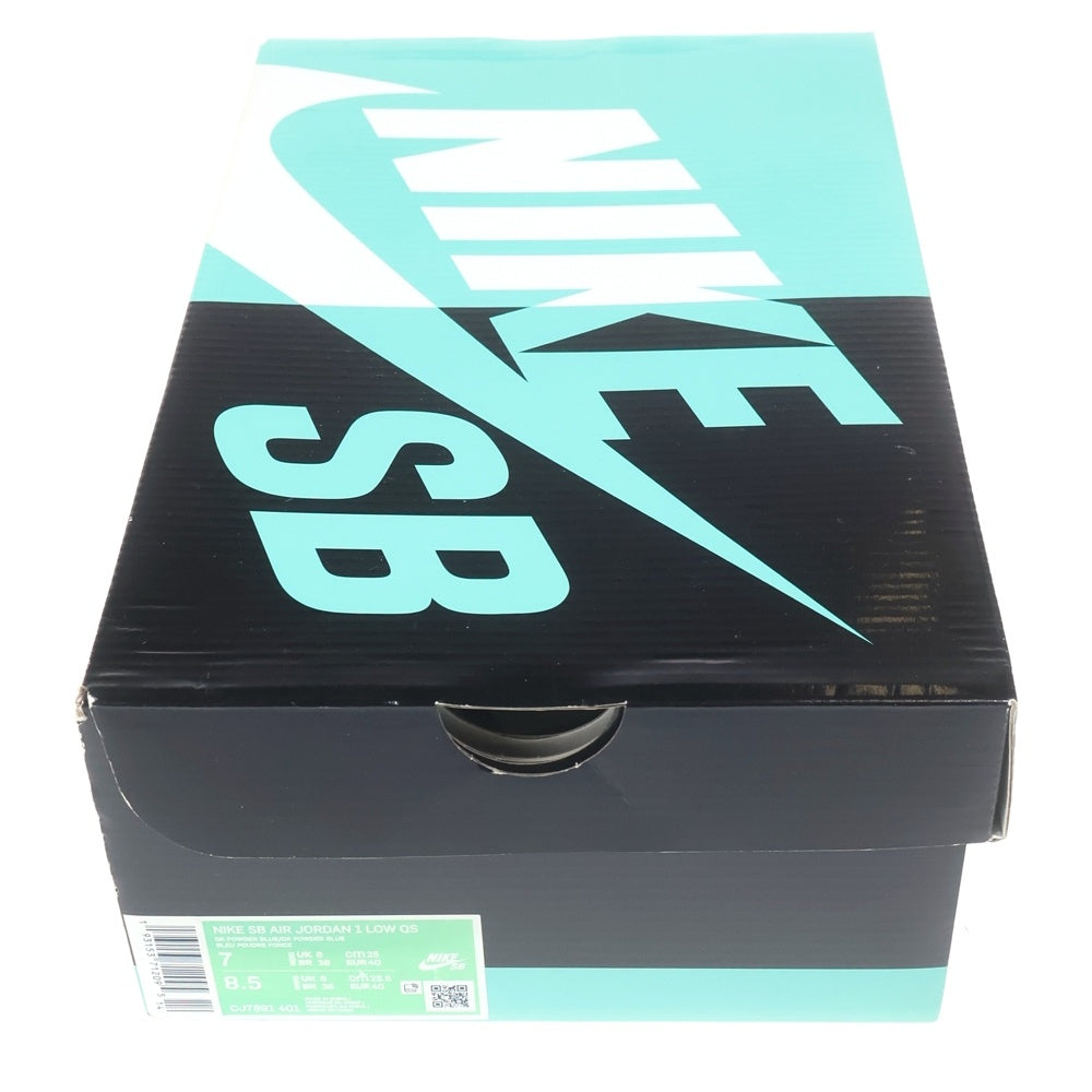 NIKE SB(ナイキエスビー) エアジョーダン1 ロー UNC ローカットスニーカー シューズ ホワイト/ブルー CJ7891-401