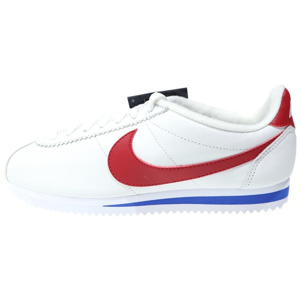NIKE(ナイキ) CLASSIC CORTEZ Forrest Gump クラシックコルテッツ フォレストガンプ ローカットスニーカー シューズ ホワイト/レッド/ブルー 902801-100 レディース