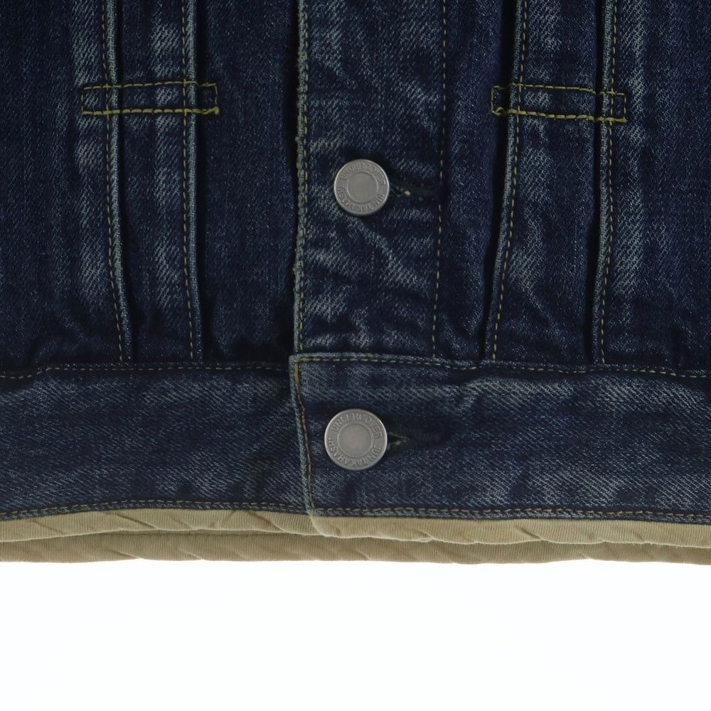 UNDERCOVER(アンダーカバー) 26SS but beautiful BUT 復刻 ユーズド加工デニムジャケット 歪みジャケット インディゴ UC1F4204-1