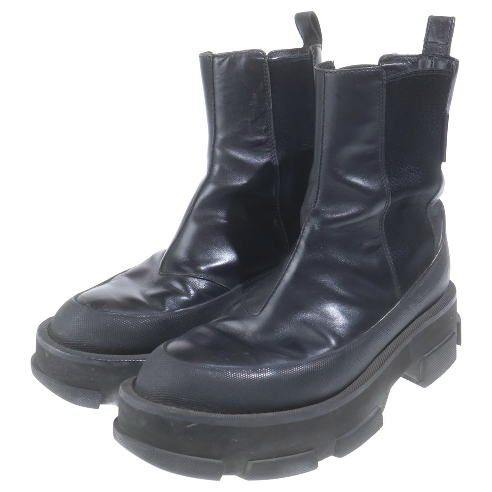 BOTH(ボス) GAO Platform Chelsea サイドゴアブーツ レザーシューズ ブラック