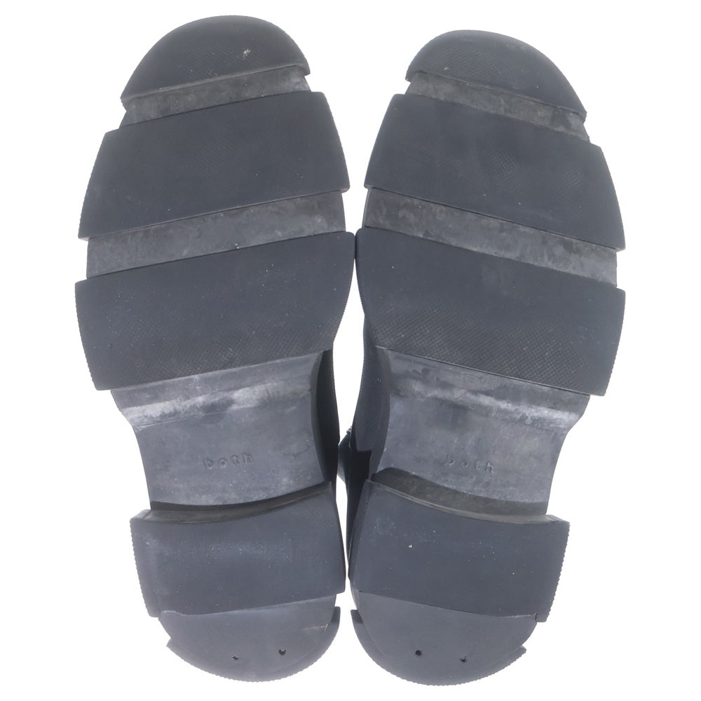 BOTH(ボス) GAO Platform Chelsea サイドゴアブーツ レザーシューズ ブラック