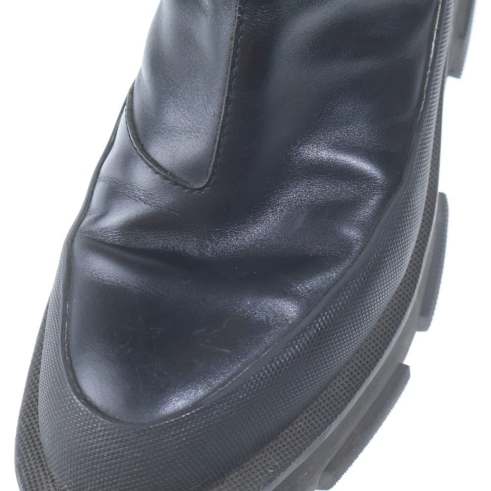 BOTH(ボス) GAO Platform Chelsea サイドゴアブーツ レザーシューズ ブラック