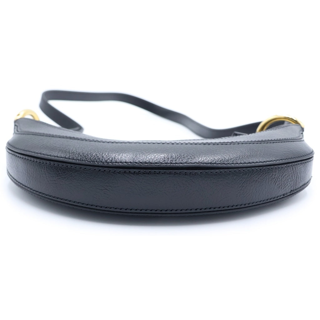Chloe(クロエ) BANANA CROSSBODY BAG バナナ クロスボディバッグ ブラック レディース