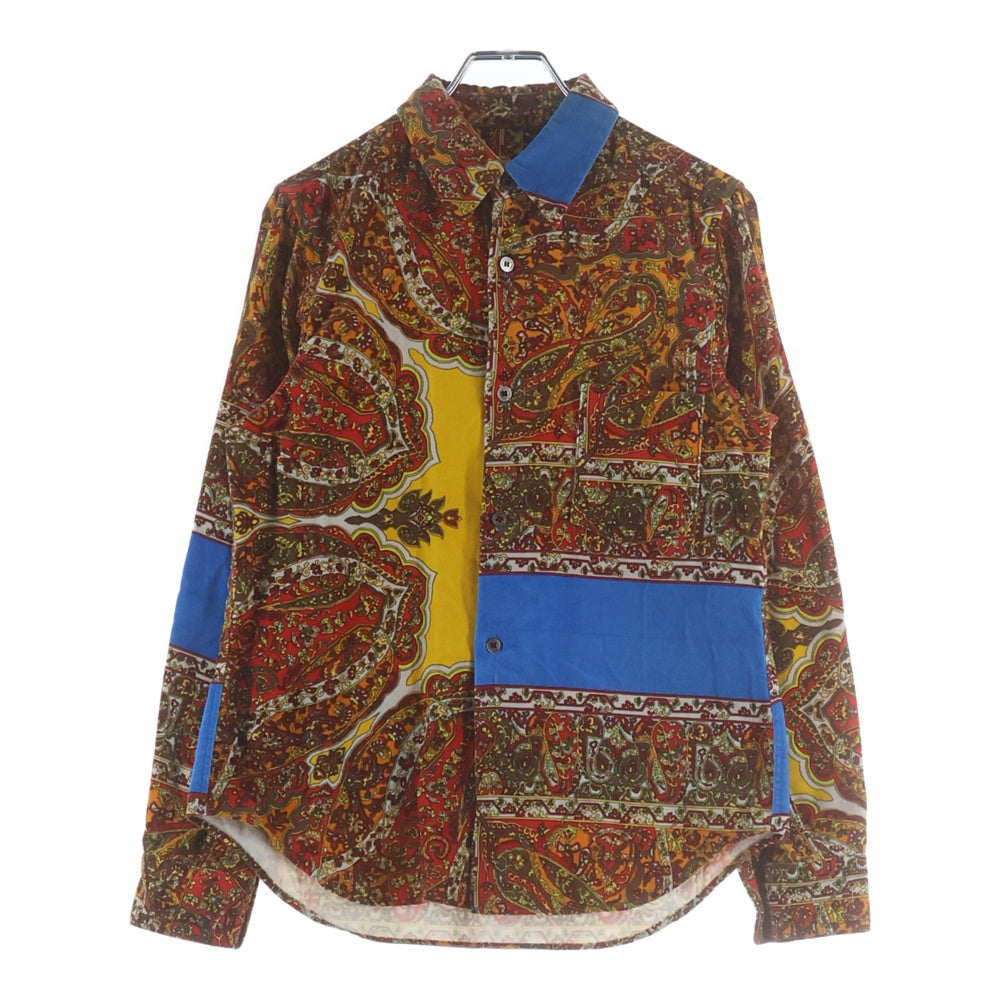 COMME des GARCONS(コムデギャルソン) Cotton Paisley Shirt コットン ペイズリー 長袖シャツ マルチ GB-040350