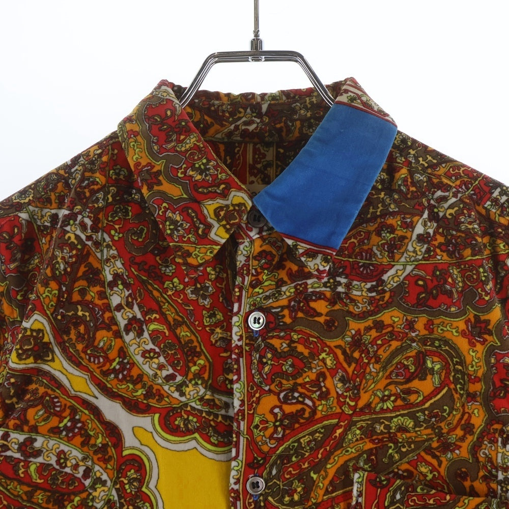 COMME des GARCONS(コムデギャルソン) Cotton Paisley Shirt コットン ペイズリー 長袖シャツ マルチ GB-040350