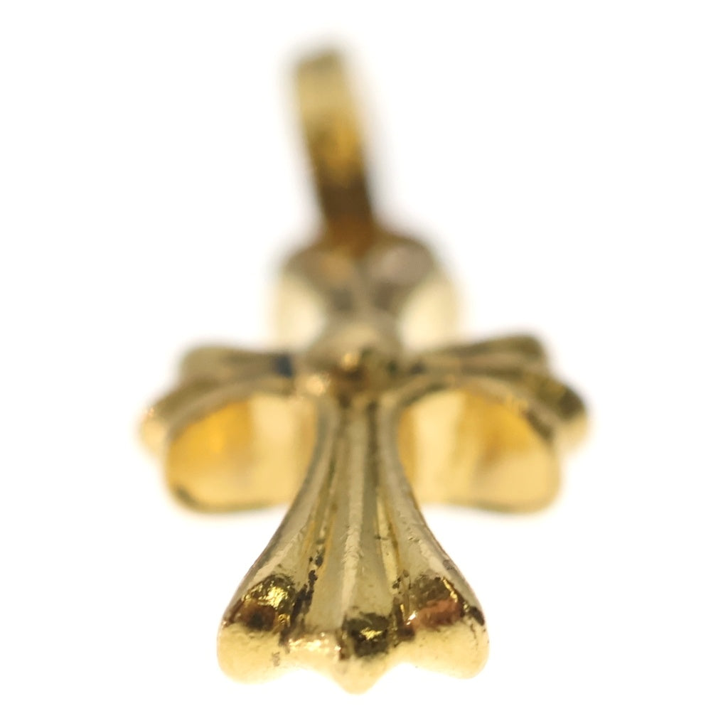CHROME HEARTS(クロムハーツ) 22K CRS BBYFAT P/DIA ベイビーファットクロス PAVEダイヤ ペンダントトップ ゴールド BCA035
