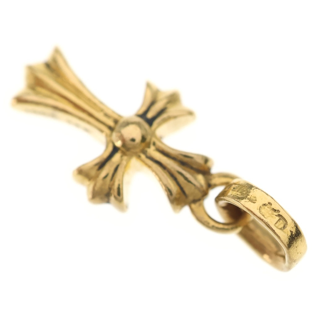 CHROME HEARTS(クロムハーツ) 22K CRS BBYFAT P/DIA ベイビーファットクロス PAVEダイヤ ペンダントトップ ゴールド BCA035