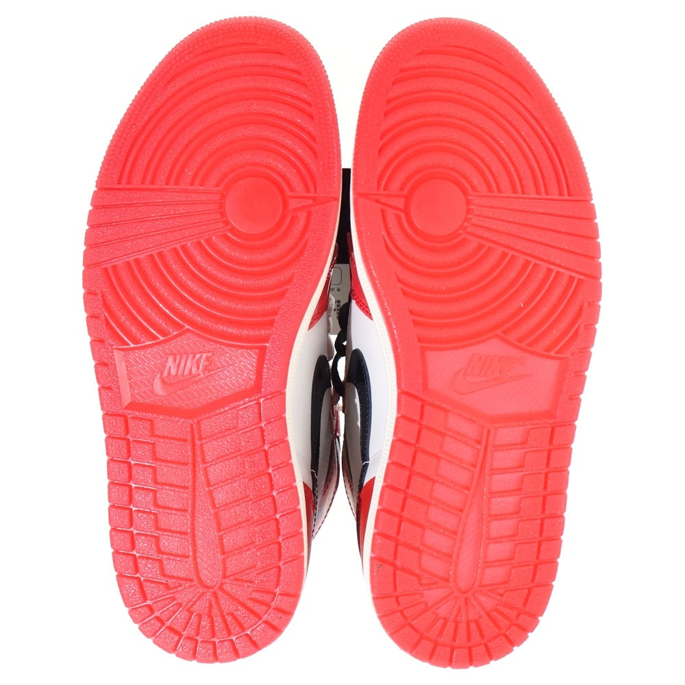 NIKE(ナイキ) Air Jordan 1 エアジョーダン1 ハイ ネクストチャプター ハイカットスニーカー レッド US6/24cm DV1748-601 レディース